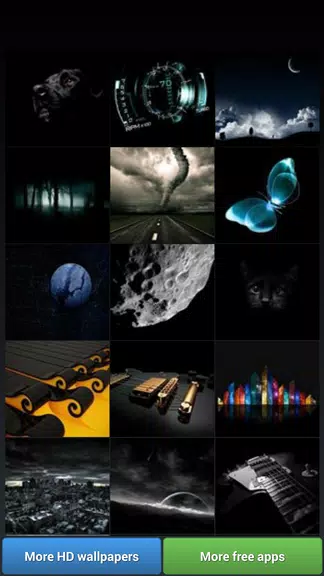 Schermata Black Theme HD Wallpapers 0