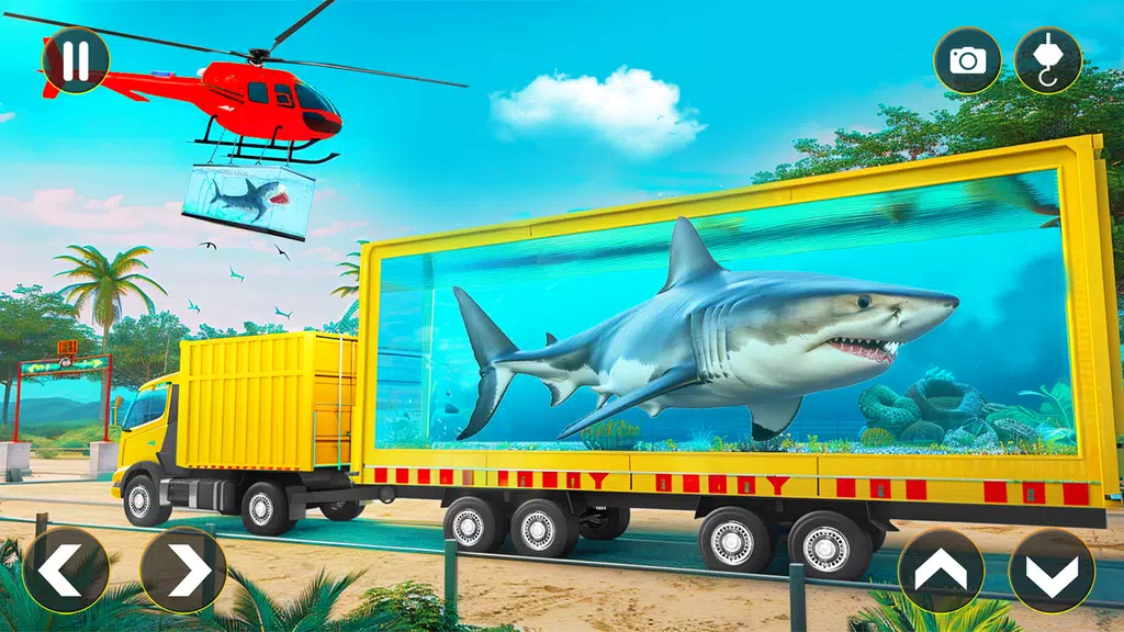 Sea Animal Transport Truck Sim Captura de pantalla 2