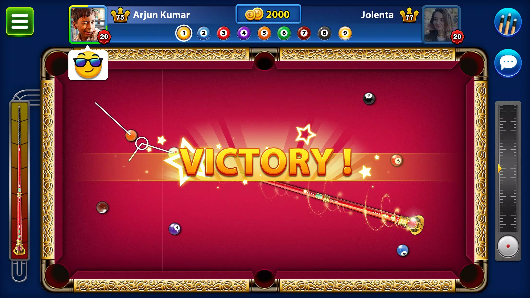 8 Ball & 9 Ball Pool ဖန်သားပြင်ဓာတ်ပုံ 1