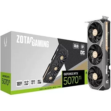 ZOTACソリッドコアGeForce RTX 5070 Ti 16GBグラフィックカード