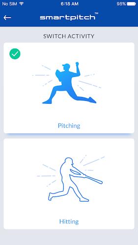 SmartPitch Speed Gun w Hitting スクリーンショット 2