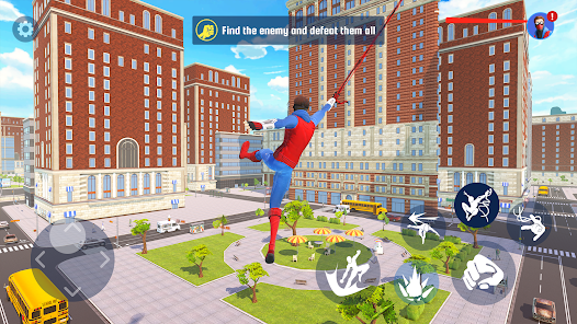 Spider Fighting: Hero Game Mod スクリーンショット 0