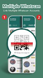 Chat Cloner Whatscan QR Lite ဖန်သားပြင်ဓာတ်ပုံ 1