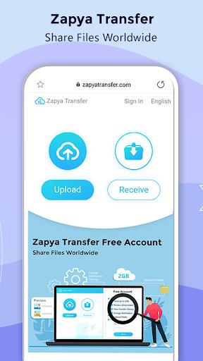 Zapya - File Transfer, Share Tangkapan skrin 0