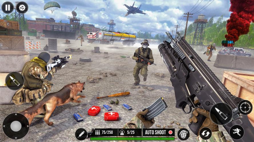 Battle Shooting FPS Gun Games ภาพหน้าจอ 2