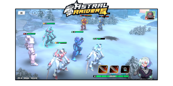 Astral Raiders ภาพหน้าจอ 1