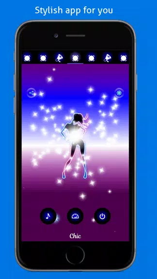 Disco Light: Flashlight with S Screenshot 1