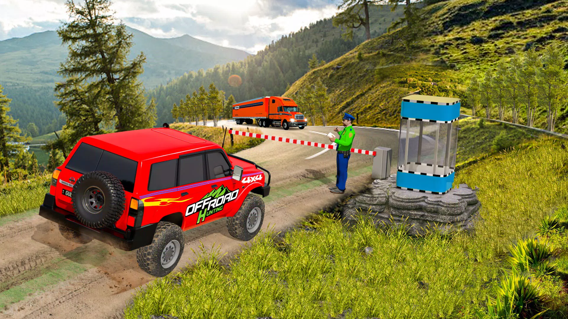 Off The Road-Hill Driving Game 스크린샷 1