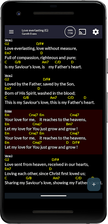 OpenSongApp - Songbook Screenshot 2