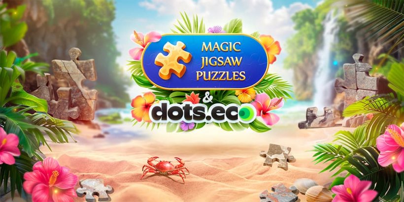 Magic Jigsaw Puzzles arbeitet bei neuen Puzzle-Paketen mit Dots.echo zusammen