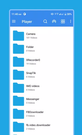 SXX player HD 스크린샷 2