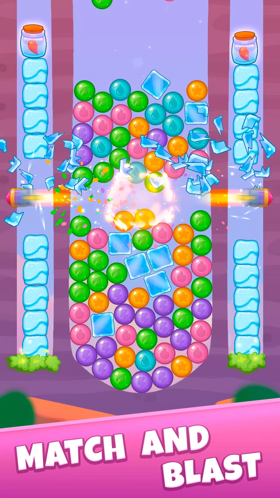 Pop Blast - Match Ball Puzzle স্ক্রিনশট 2