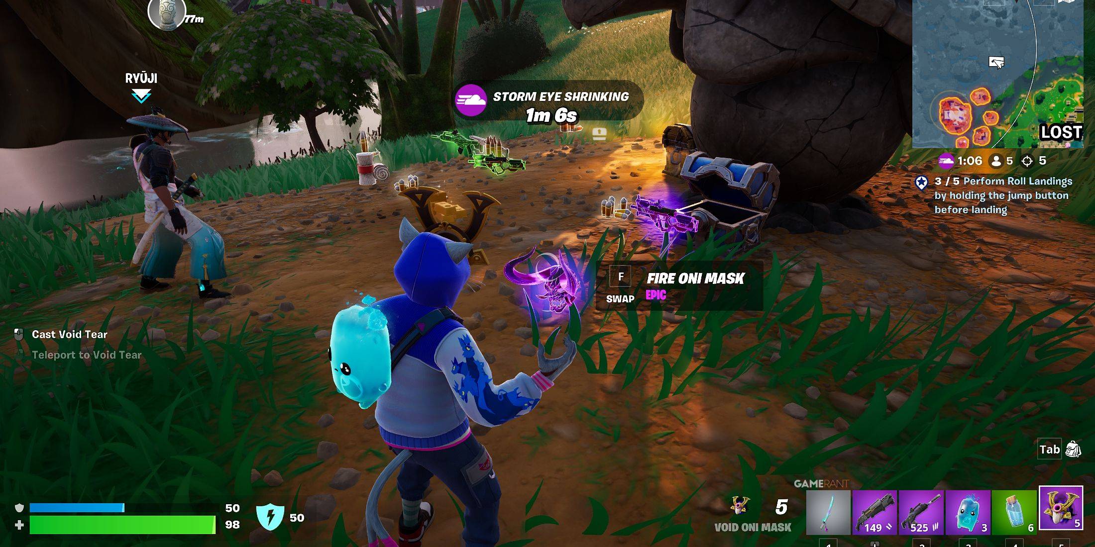 Fortnite Oni mask