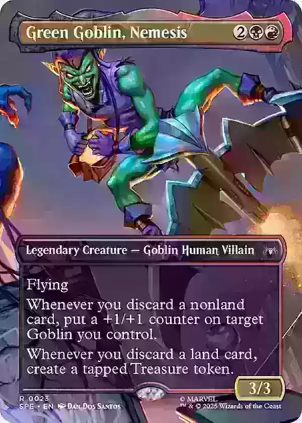 Green Goblin Nemesis MTG card