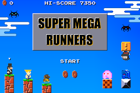 Super Mega Runners:Stage maker Captura de pantalla 0