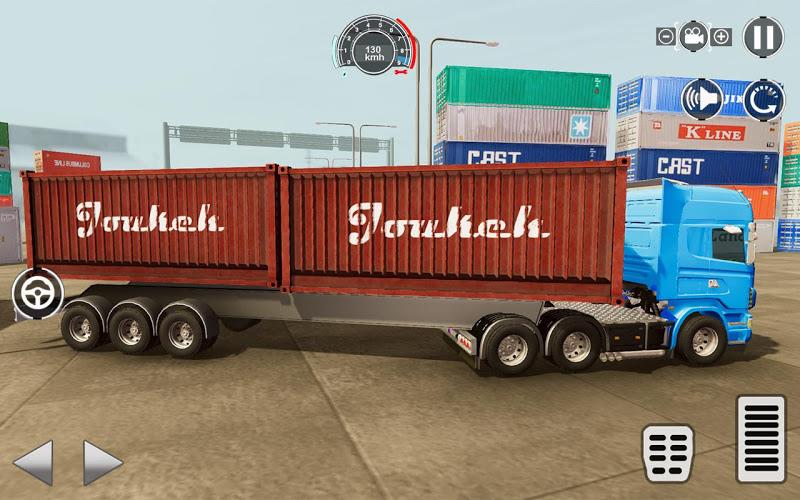 Heavy Truck Simulator Driving स्क्रीनशॉट 0