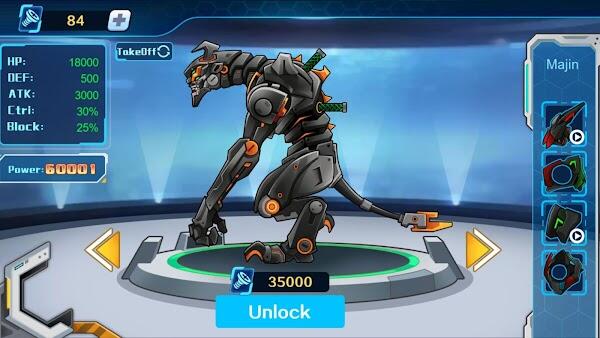 Mecha Colosseum ภาพหน้าจอ 2