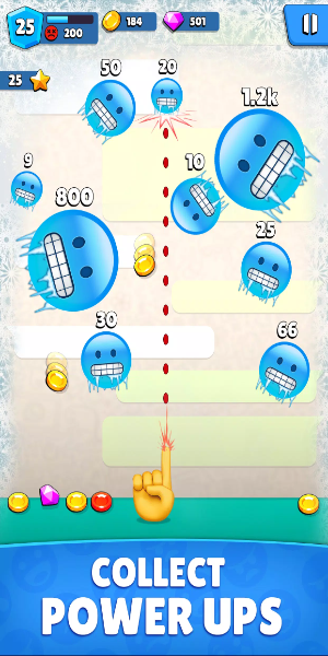 Emoji Ball Blast: Shooter Game Ekran Görüntüsü 0