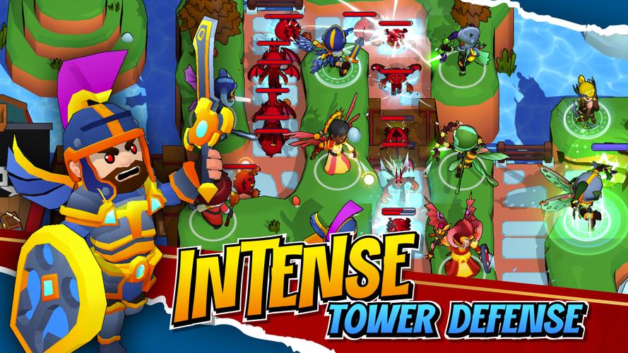 Idle Hero TD Tower Defense RPG Screenshot 0