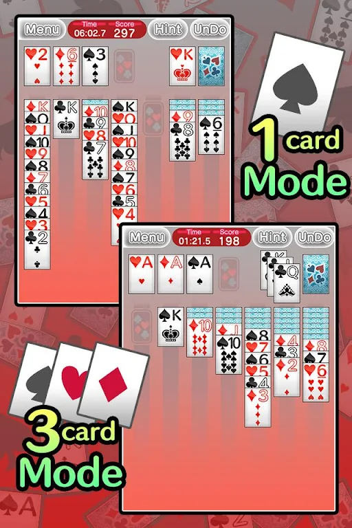 Basic Solitaire Klondike スクリーンショット 1