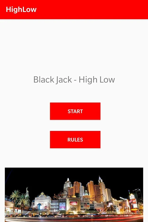 HighLow - BlackJack应用截图第2张