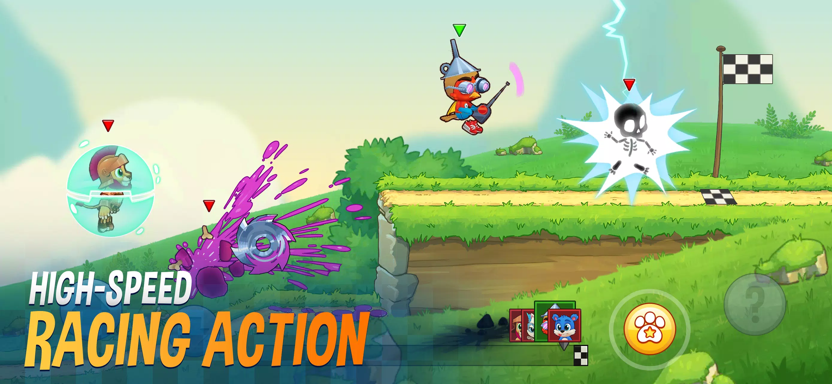 Fun Run 4 - Multiplayer Games Screenshot 0