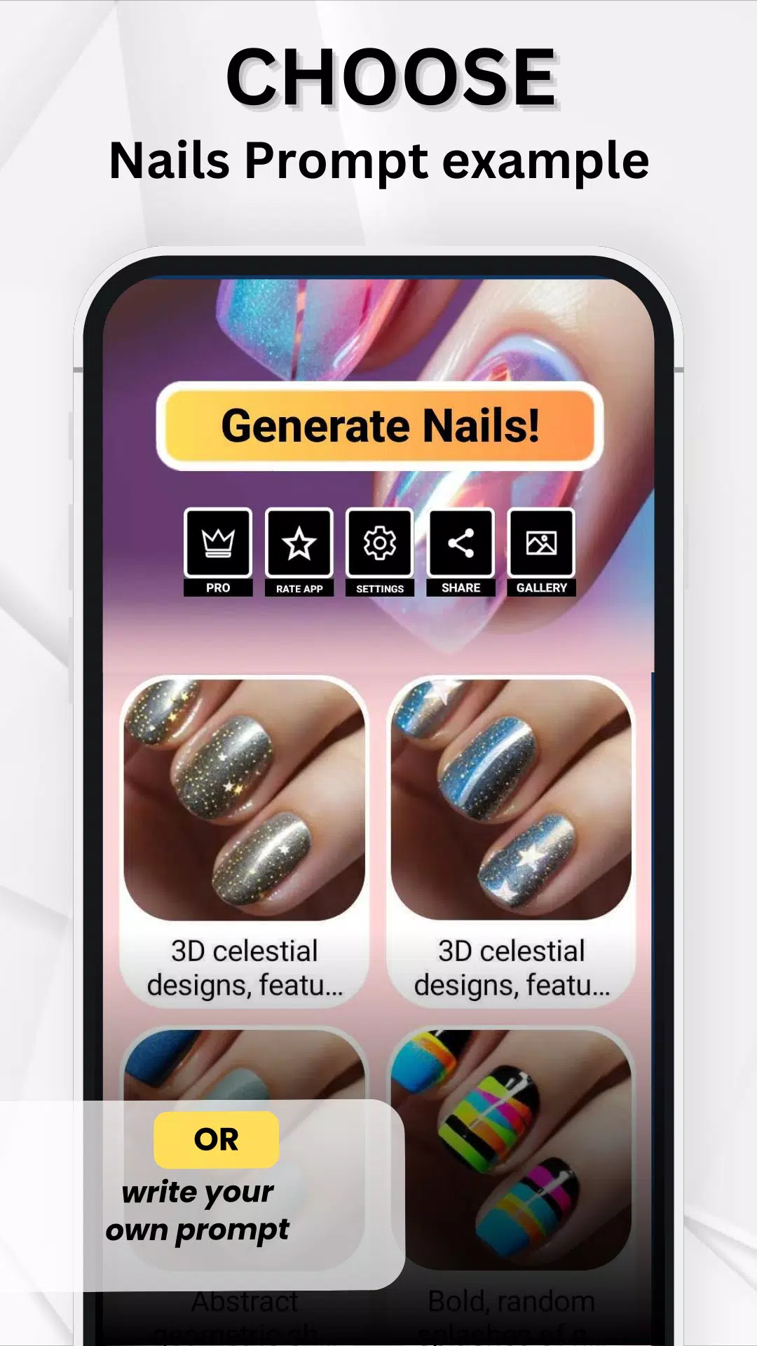 Try Nails-AI Fake Nail Designs Schermafbeelding 1