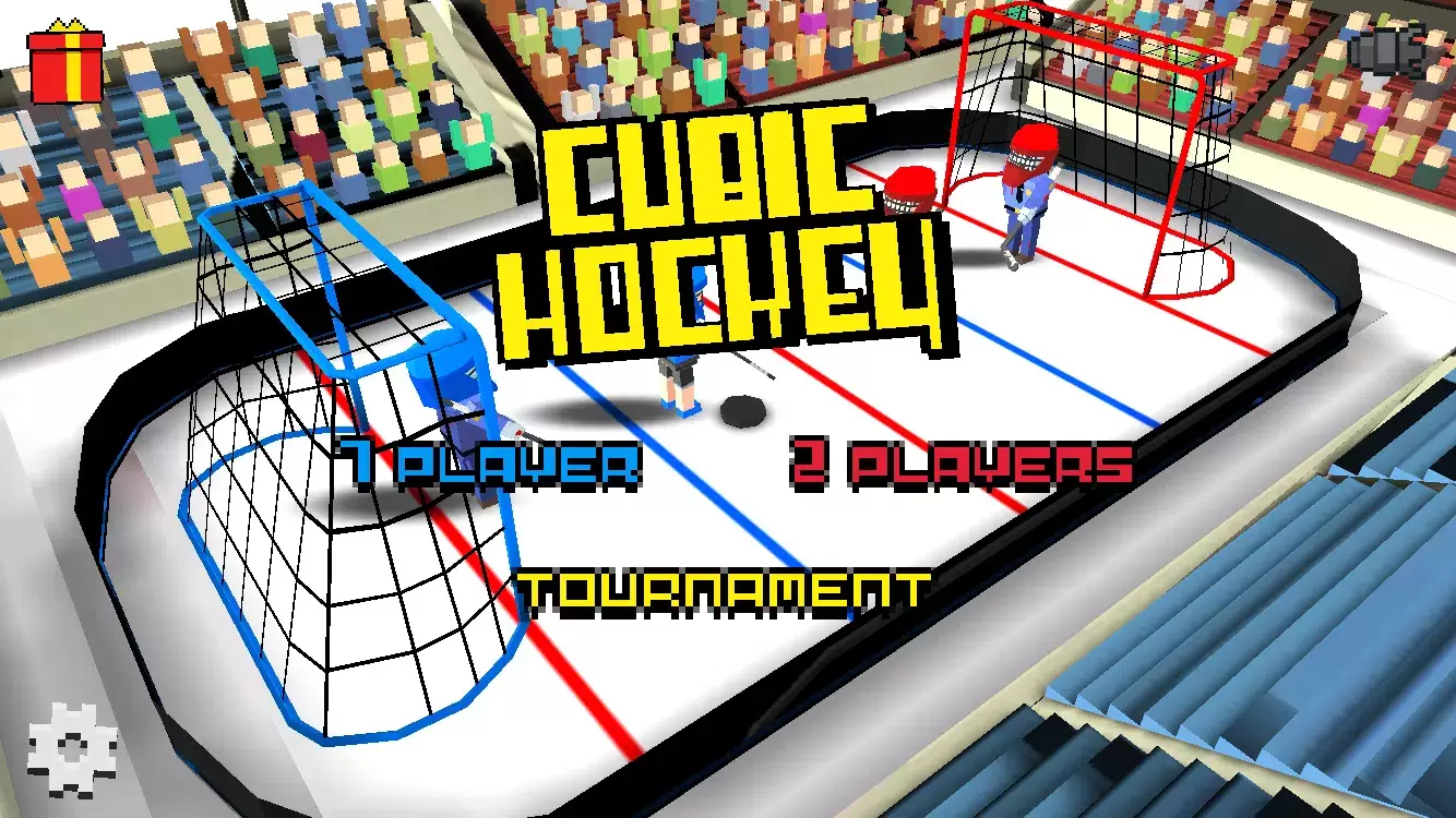 Cubic Hockey 3D Capture d'écran 0