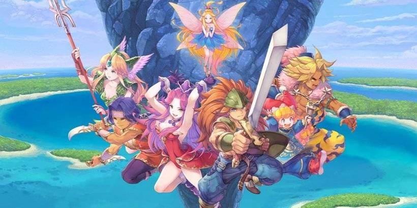 Trials of Mana+ zijn gelanceerd op Apple Arcade, nu met mobiel-geoptimaliseerde functies