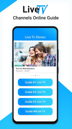 Live TV Channels Free Online Guide Captura de tela 1