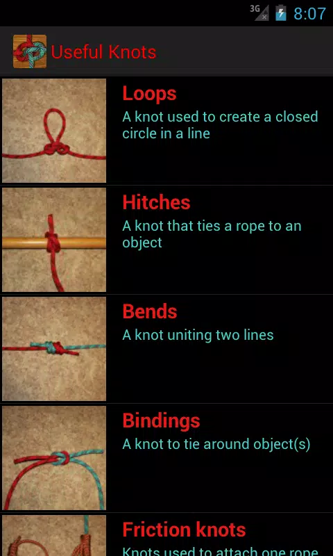 Useful Knots Ảnh chụp màn hình 0