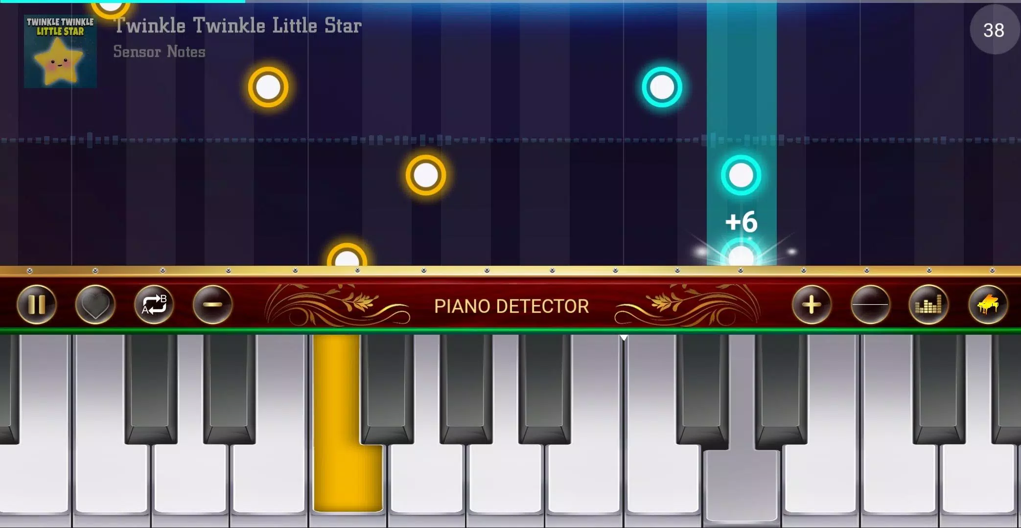 Piano Detector Screenshot 3