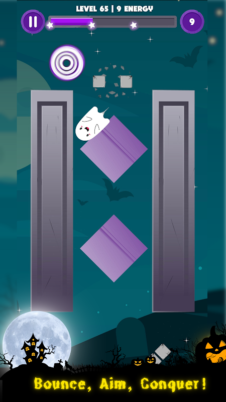 Ghost Glider: Spooky Adventure ဖန်သားပြင်ဓာတ်ပုံ 1