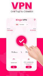 Bingo Vpn - Faster & Stronger Скриншот 3