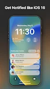 ios 16 lock screen 2023 スクリーンショット 1