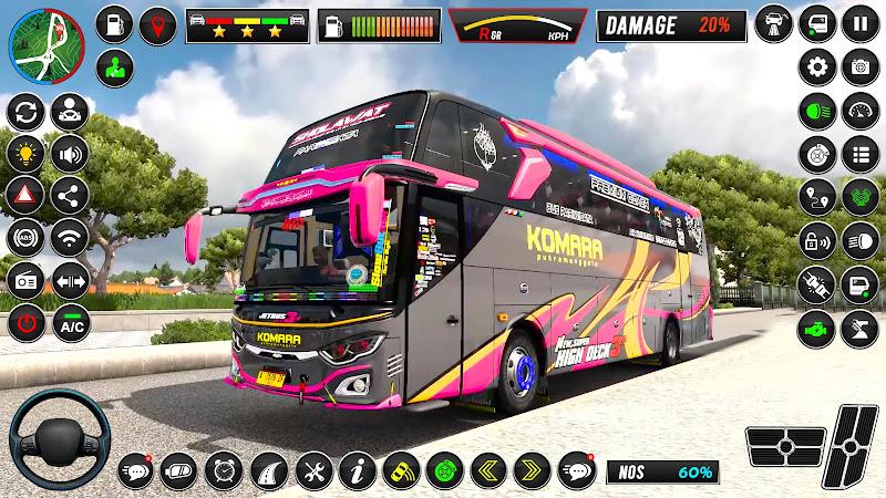 Luxury Coach Bus Driving Game স্ক্রিনশট 0