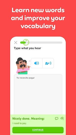 Duolingo ภาพหน้าจอ 3