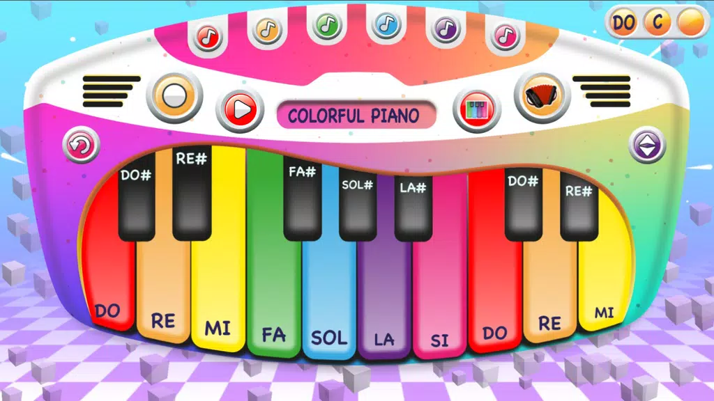 Colorful Piano スクリーンショット 0