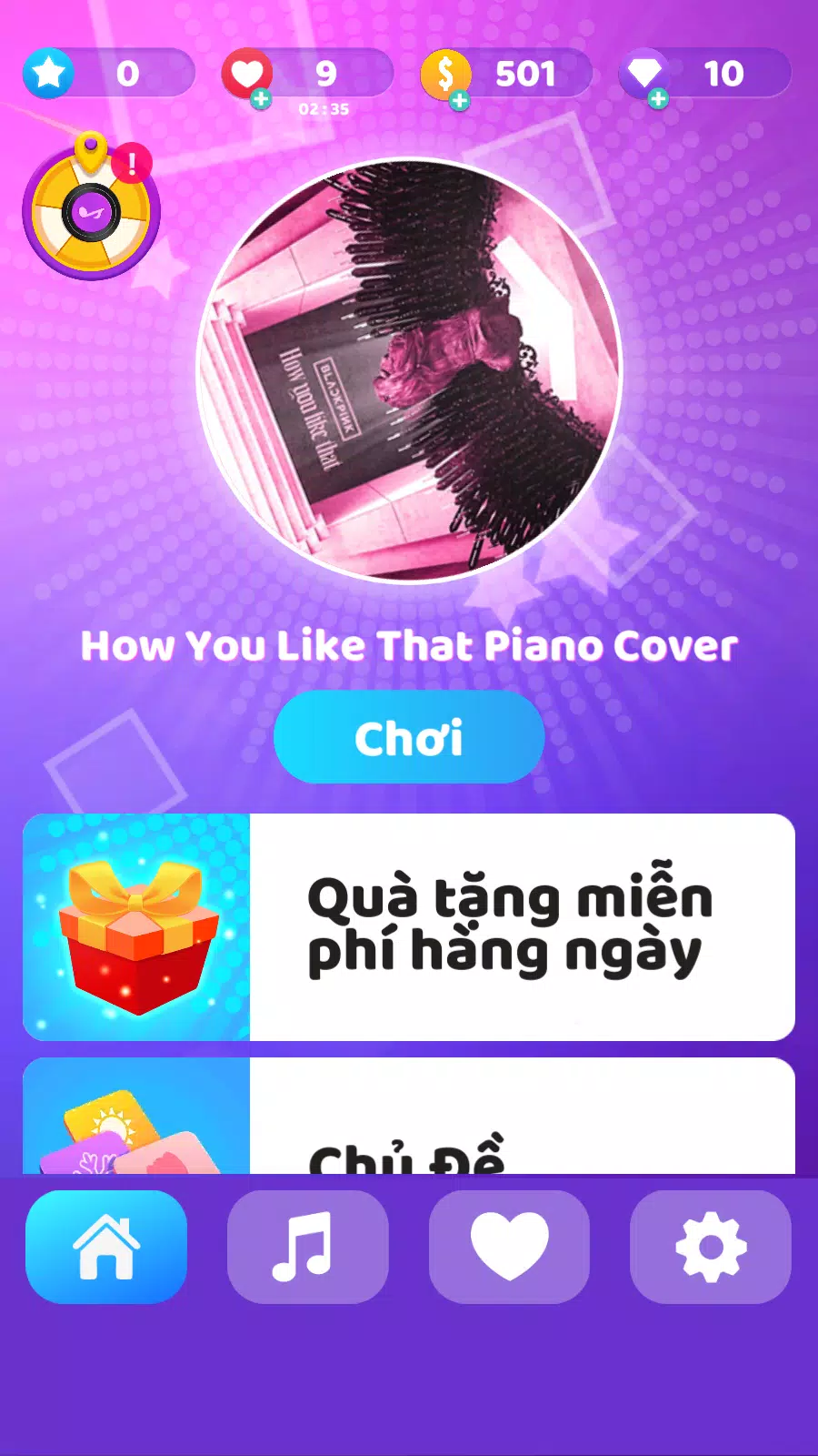 Pink Piano Tiles Kpop 2025 Screenshot 1