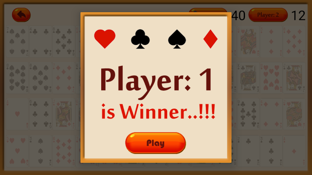 Playing Cards Matching Game - Memory booster game 스크린샷 3