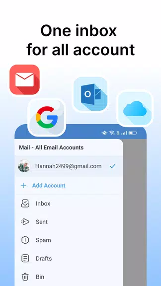 aiMail - Al Email Accounts Tangkapan skrin 1