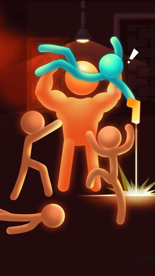 Boss Stick man Captura de pantalla 0