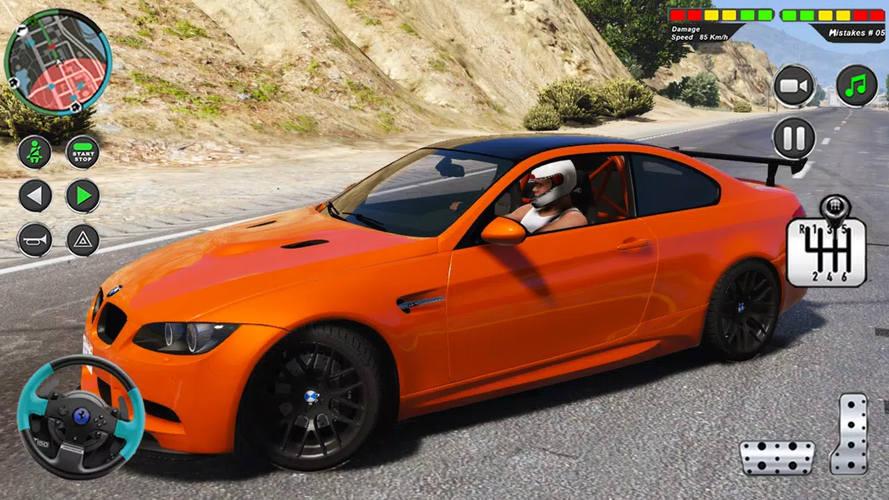 Modern Car Advance Driving 3D Ekran Görüntüsü 3