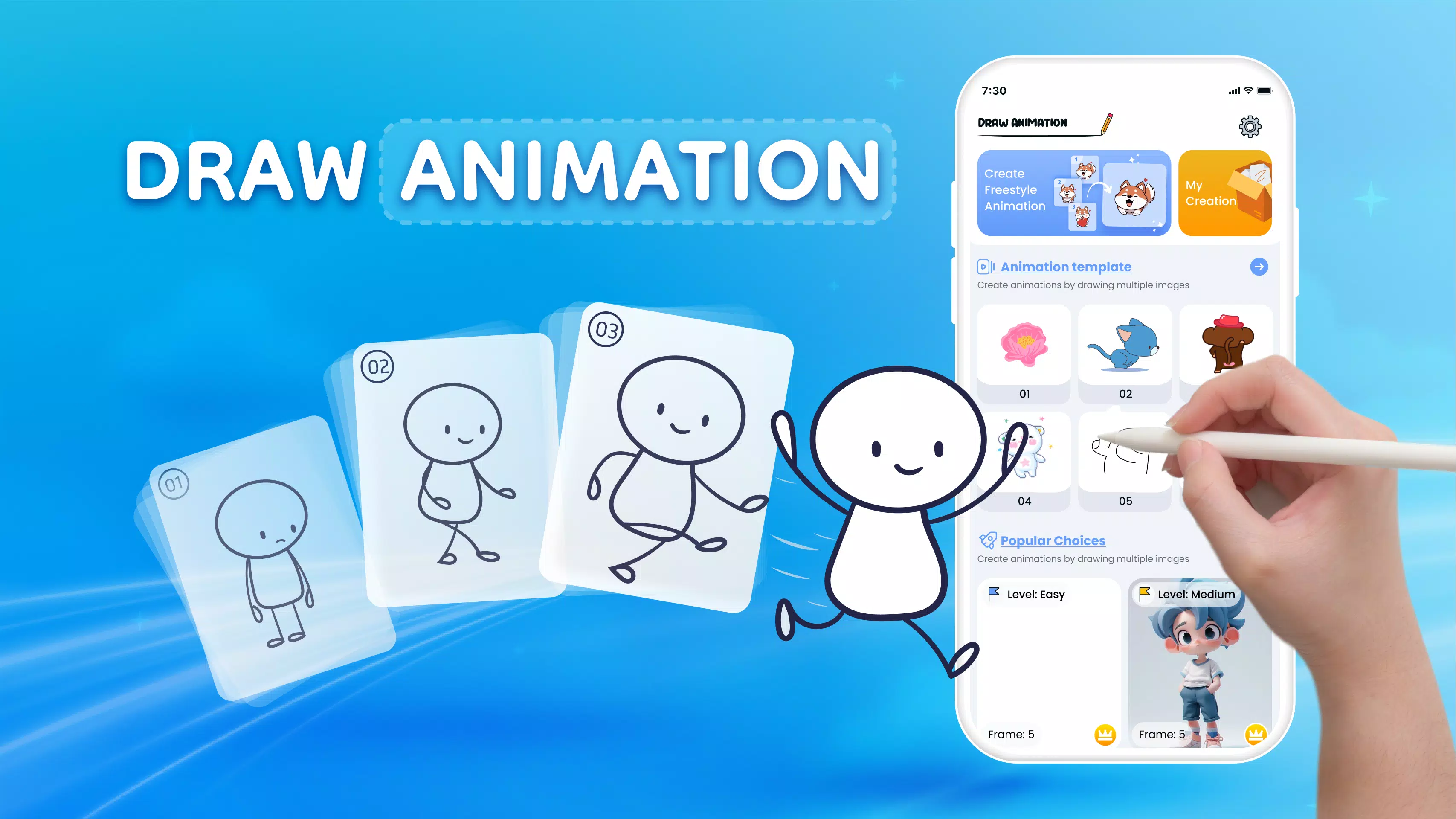 AniDraw: 2D Draw Animation Ảnh chụp màn hình 0