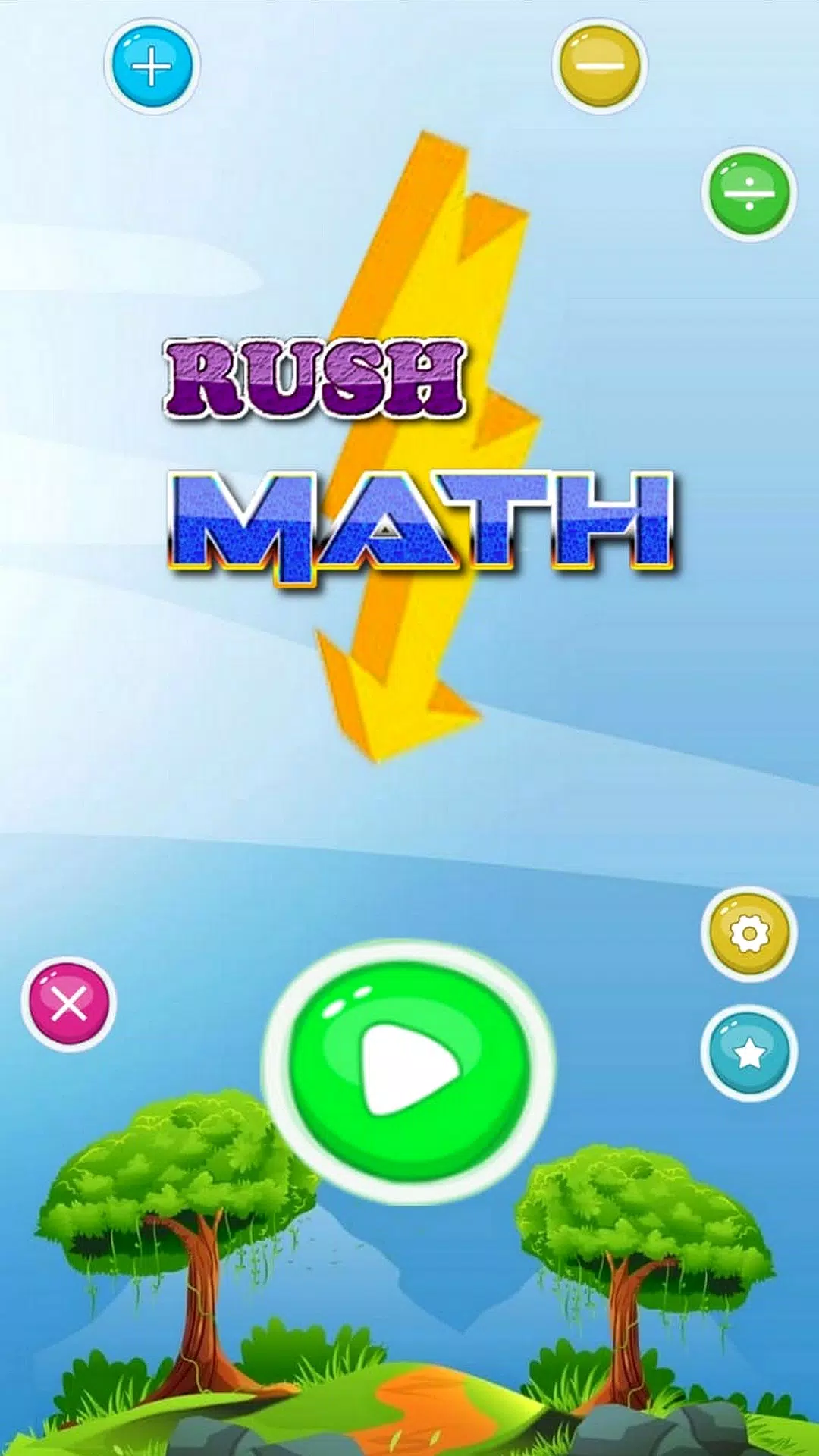 Math Rush Captura de pantalla 0