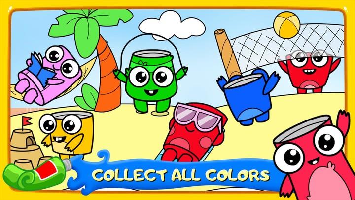 Coloring book! Game for kids 2 スクリーンショット 2