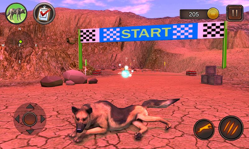 German Shepherd Dog Simulator スクリーンショット 1