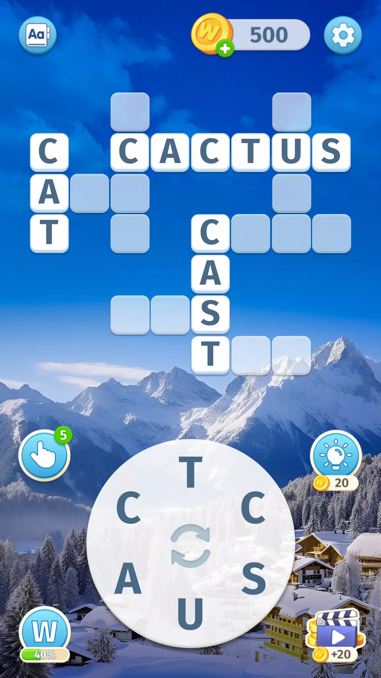 Sky Words Screenshot 1