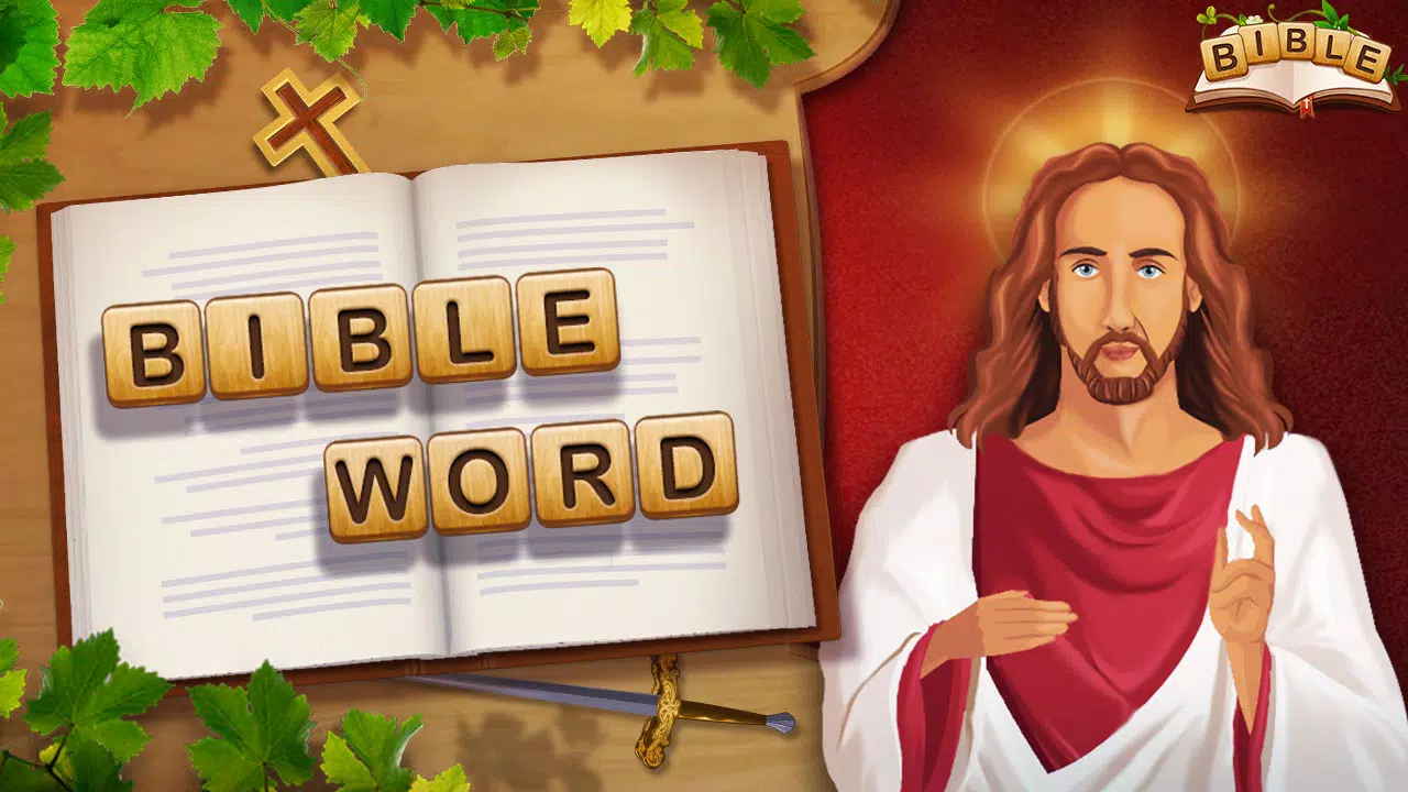 Bible Word Connect Puzzle Game Ảnh chụp màn hình 0