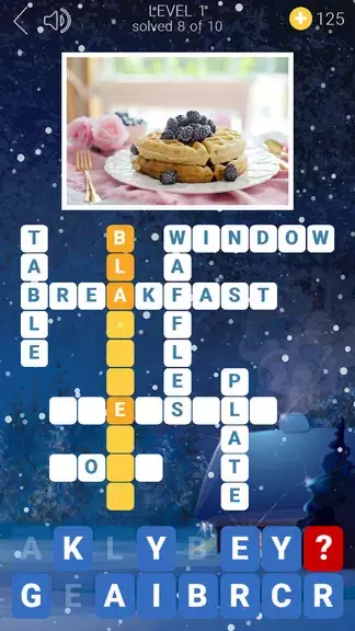 Frosty Crosswords Schermafbeelding 1